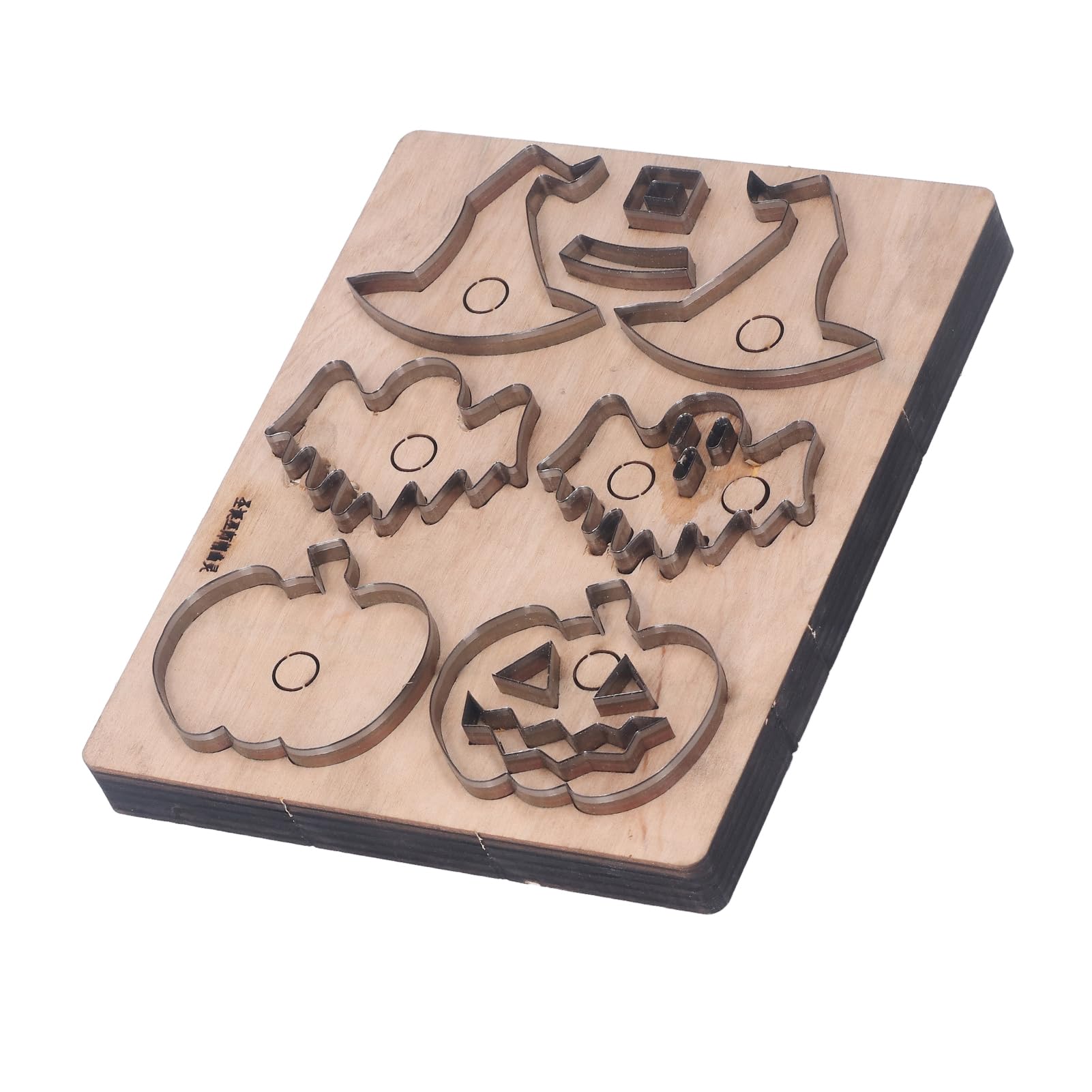 Troquel de corte Halloween calabaza y fantasma, acero aleación para cuero, tela y álbum scrapbooking DIY. Preciso y creativo. (138 caracteres)