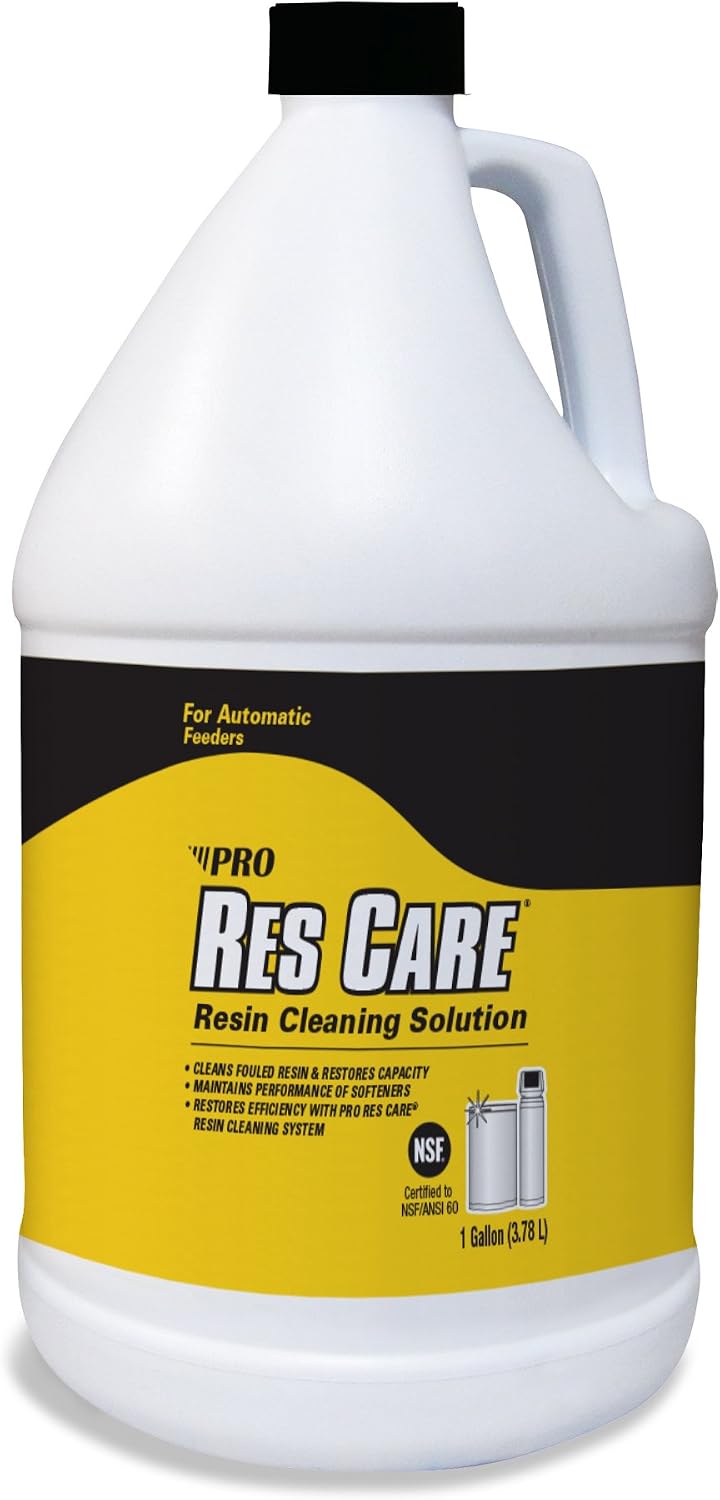 Pro Products ResCare RK02B All-Purpose Water Softener Cleaner Liquid Refill, 1 Gallon, 5 Pack