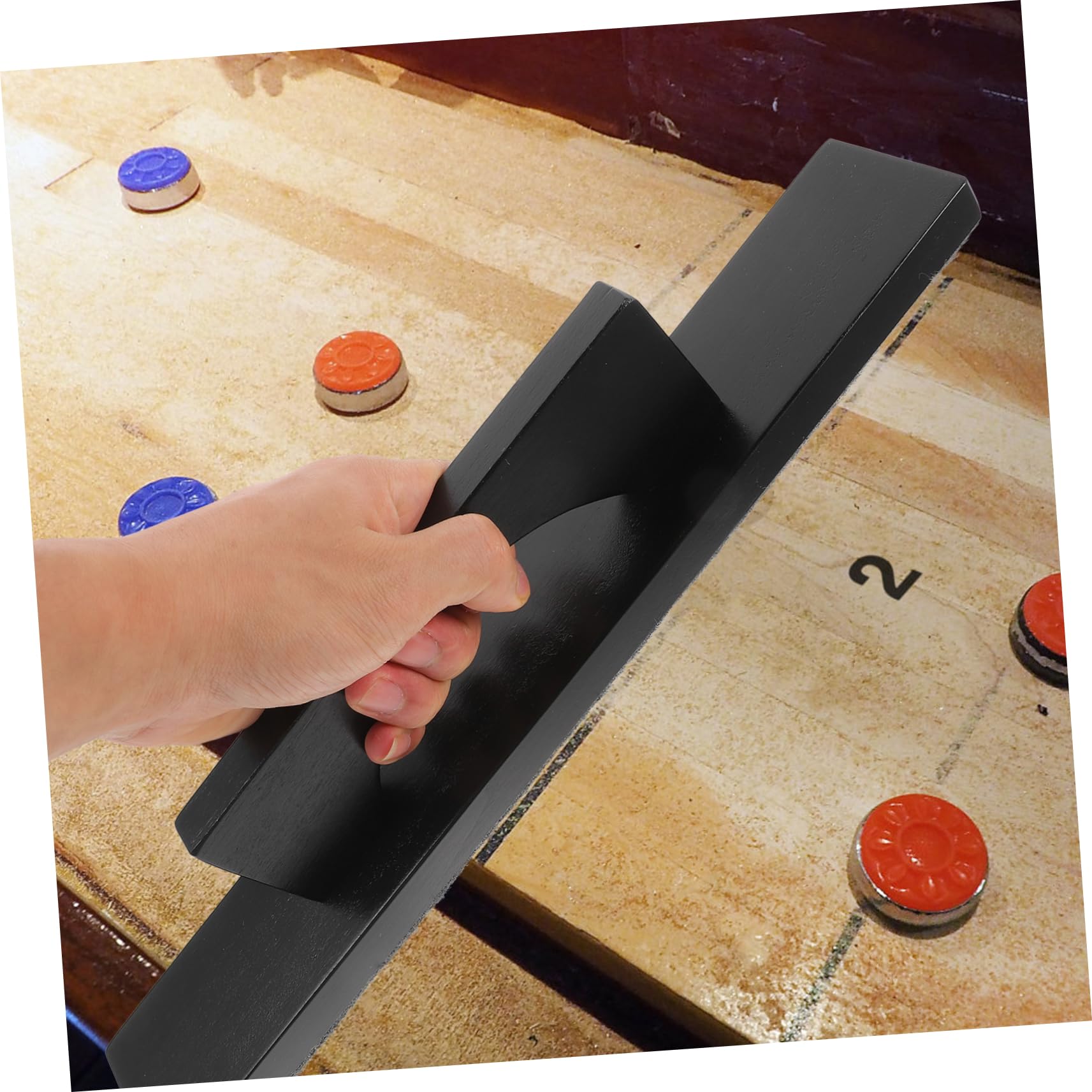 Gogogmee Shuffleboard Cleaning Brush Shuffleboard Table Accessory Brush Sturdy Construction