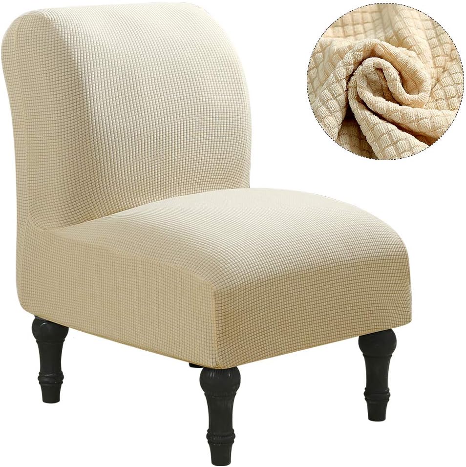 Amazoncom Nibesser Armless Chair Slipcover Accent Chair Cover Amazoncom Nibesser Armless Chair Slipcover Accent Chair Cover