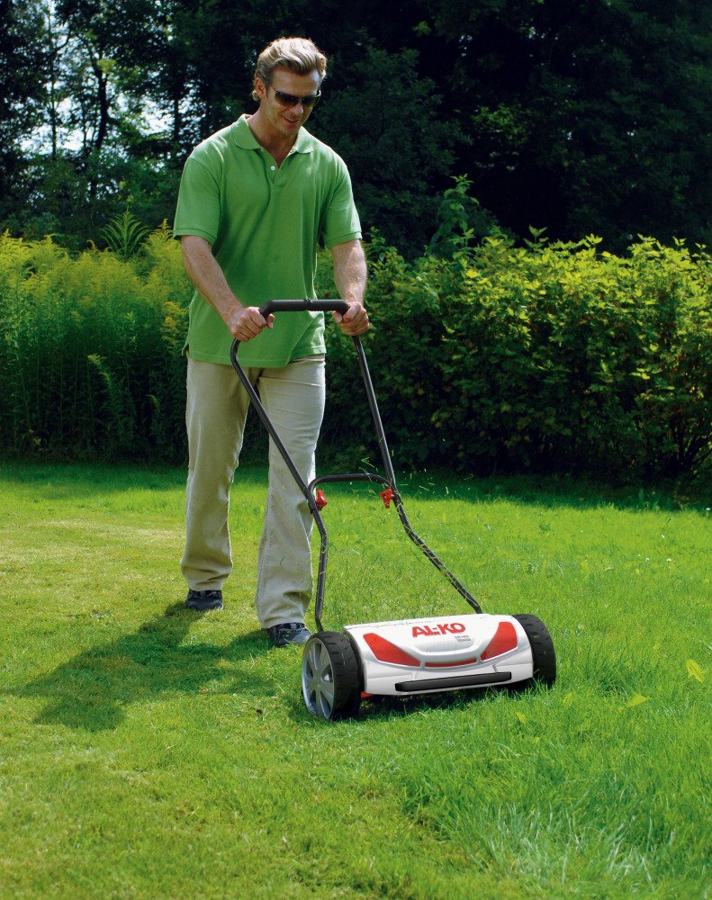 AL-KO - Tosaerba Manuale a Taglio Elicoidale - Larghezza di lavoro 38cm Ideale 250mq.