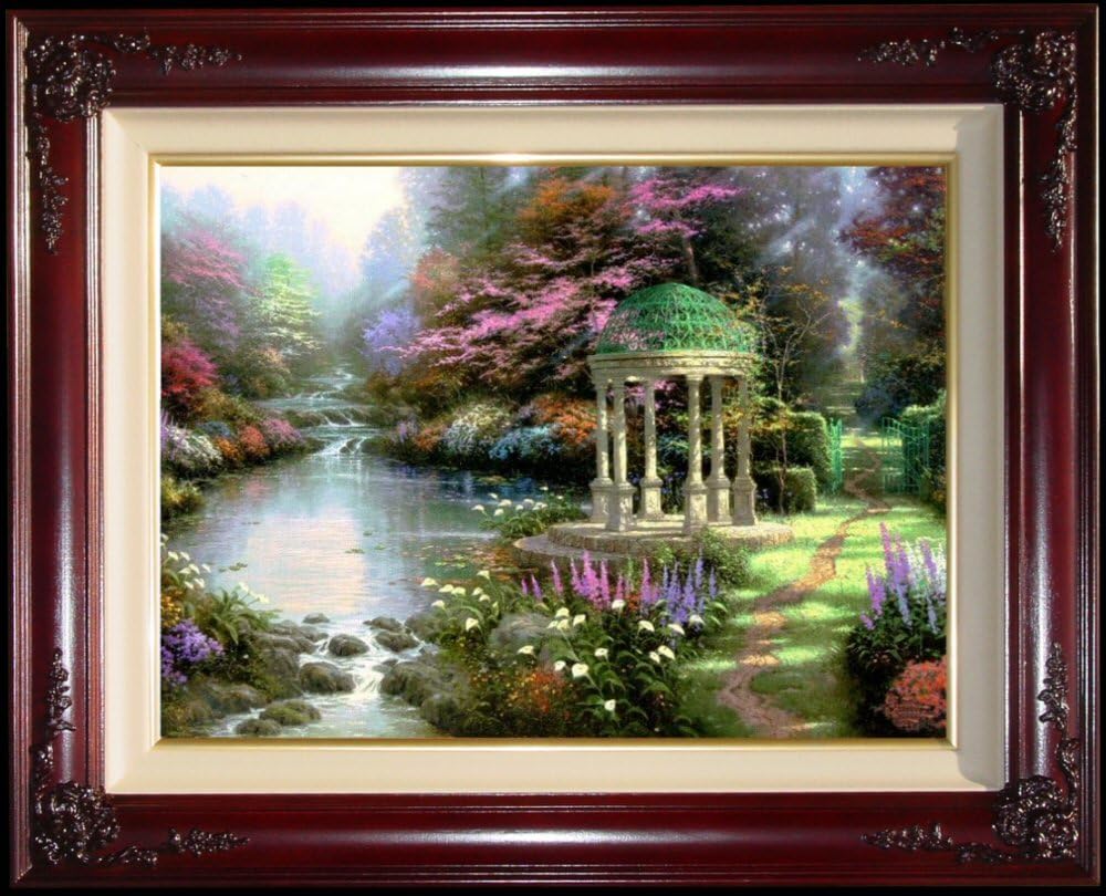 The Garden of Prayer by Thomas Kinkade 18" x 24" International Proof