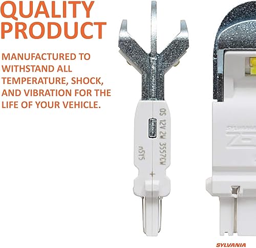 Vista 8 de Sylvania Zevo 3156 Bombilla LED (2 unidades), color rojo, Blanco