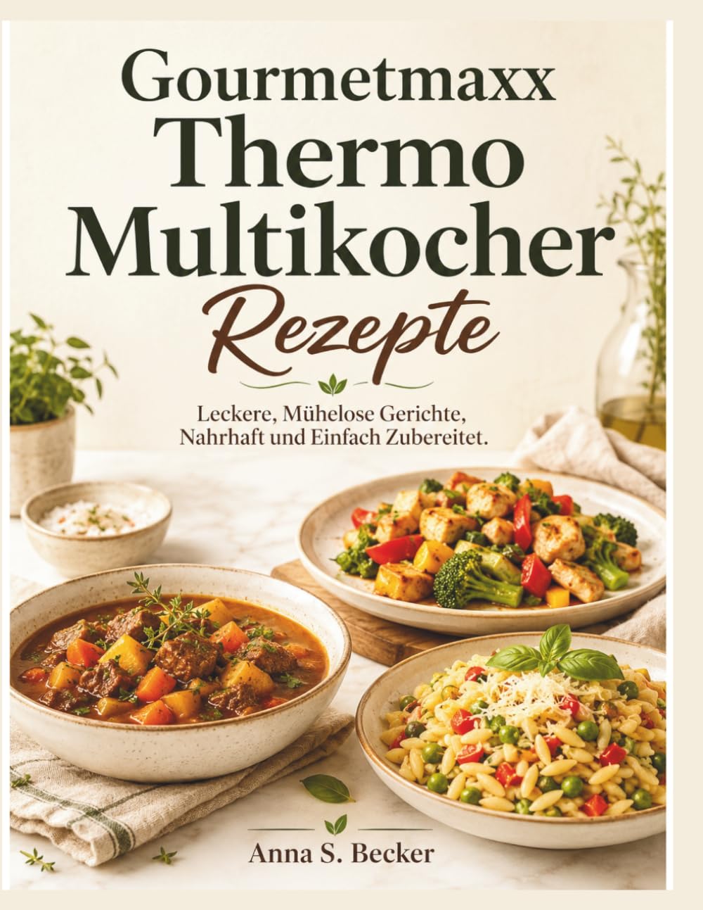 Gourmetmaxx Thermo Multikocher Rezepte: Leckere, Mühelose Gerichte, Nahrhaft und Einfach Zubereitet.