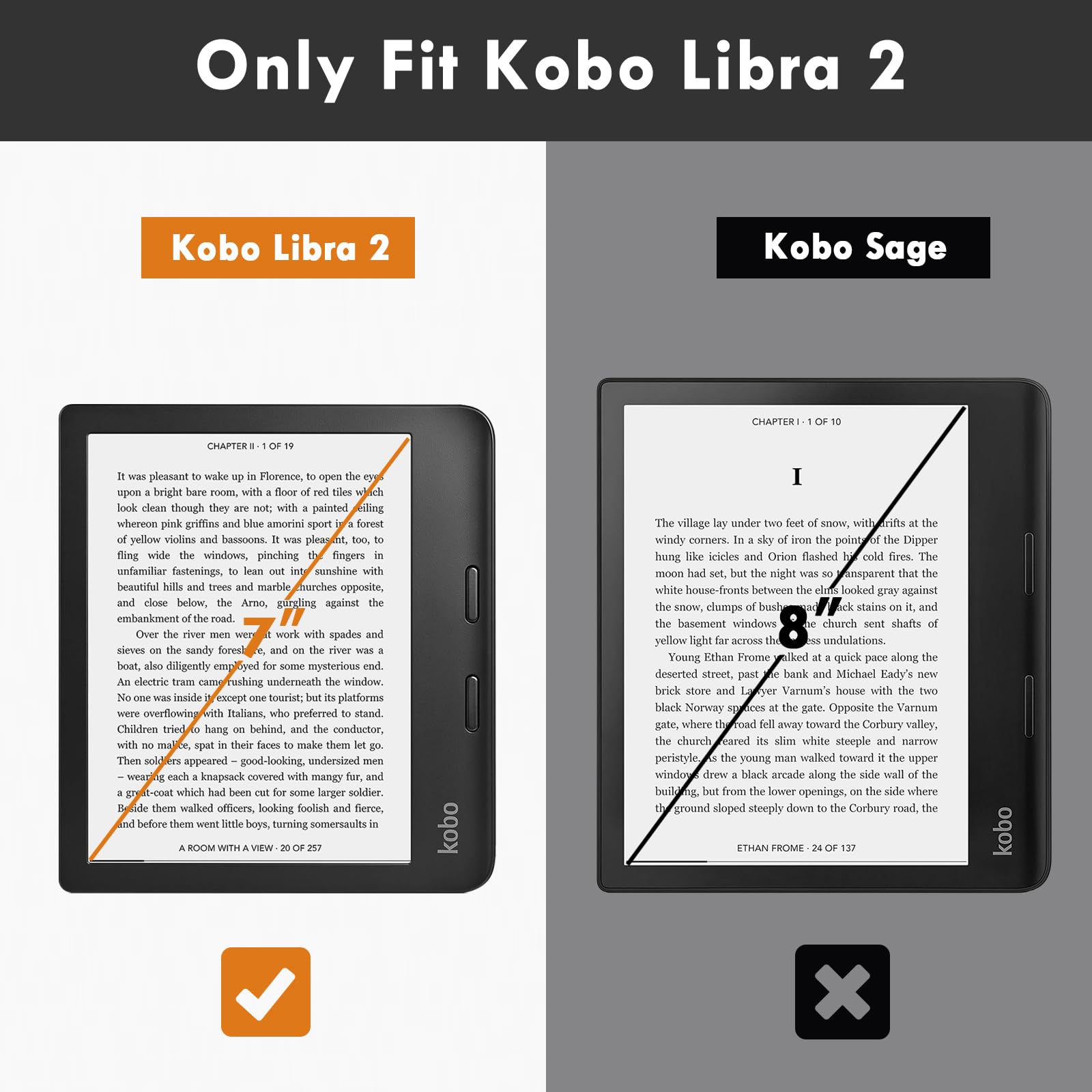 TiMOVO 3 Pezzi Pellicola Protettiva per Kobo Libra Colour 7 inch 2024 Kobo Libra 2 E-Reader 7 2021 Opaca Schermo Pet Copertura Totale Antiriflesso AntiGraffio