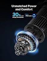 Vista 6 de PELONIS 40 inch Bladeless Tower Fan for Bedroom, Standing Fan with Remote Control, 26ft/s, 90° Oscillation, 3 Speed Settings, 27 Db, 3 Modes