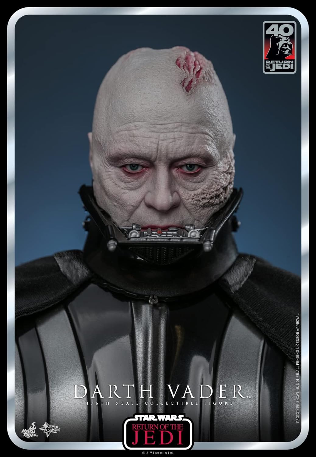 Movie Masterpiece Star Wars Episode 6: Return of the Jedi Darth Vader 1/6 Scale Figure