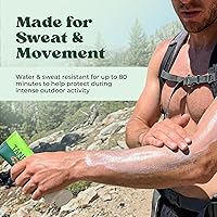 Vista 5 de TANRI Protector solar mineral SPF30; protector solar seguro para arrecifes para cara y cuerpo, óxido de zinc con cero yeso blanco, protector solar