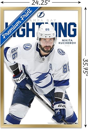 Miniatura 3 de Trends International NHL Tampa Bay Lightning - Póster de pared de la serie 23 de Nikita Kucherov