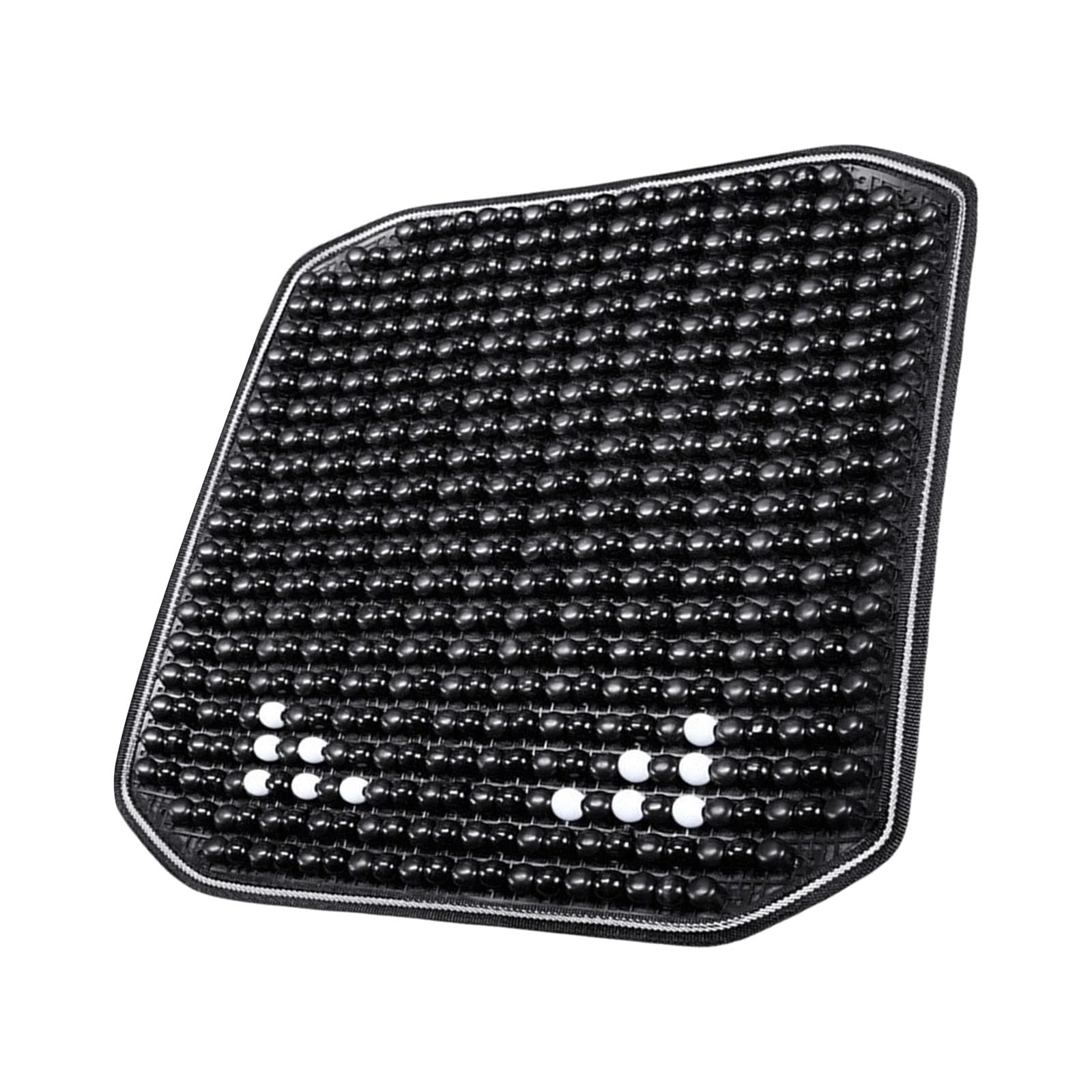 NEWFT Seat Cushion Seat Pad From Friendly Wooden Beads 42x42cm Square Chair Pad Supportive Seating Wooden Bead Cushion