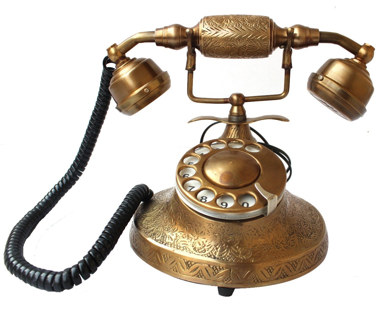 Vintage Collection Antique Landline Telephone, Gold (B07D4DVGWC) Amazon Price History, Amazon Price Tracker