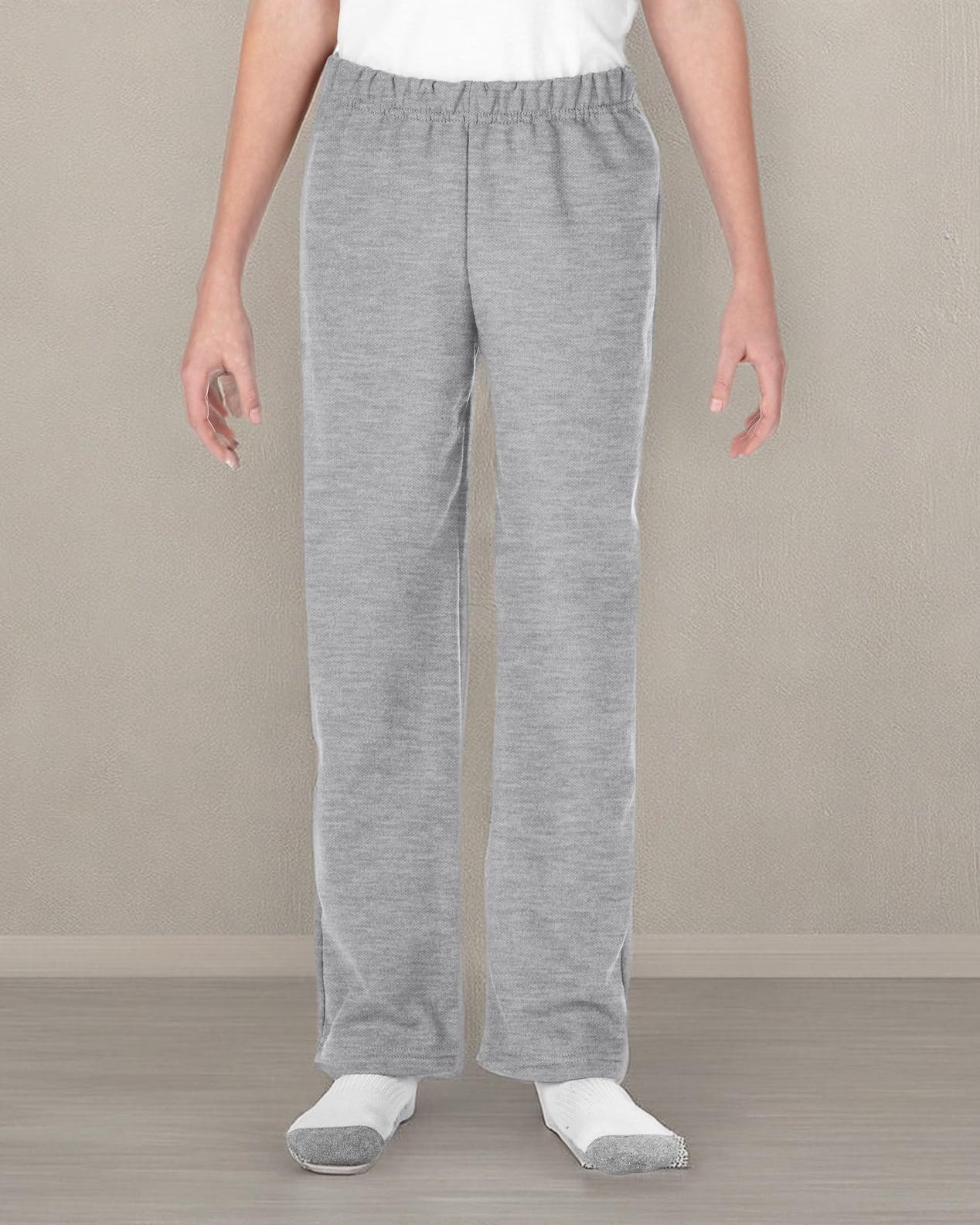 Gildan Open Bottom Youth Sweatpants - Spodnie lekkoatletyczne Uniseks - dzieci