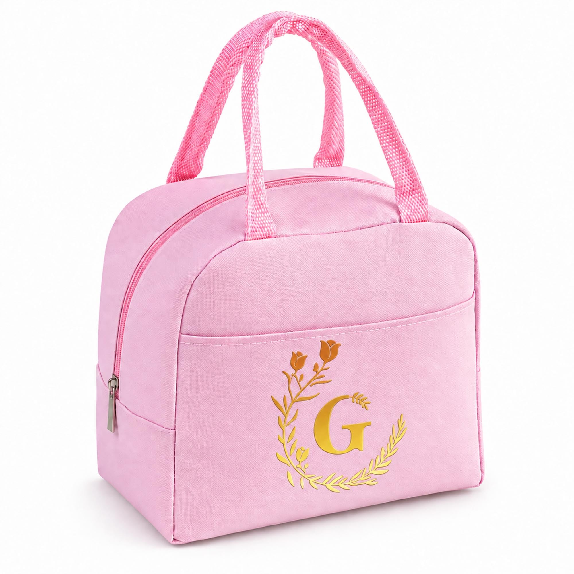 Insulated Lunch Bag for Women Men Kids, Thermal Cooler Bag Lunch Box Bag -G