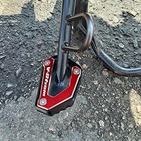 Vista 2 de Modeer Para V-Strom 650 650XT DL650 2004-2024 motocicleta CNC Extensión de aluminio para soporte lateral almohadilla placa de soporte vstrom 650 xt