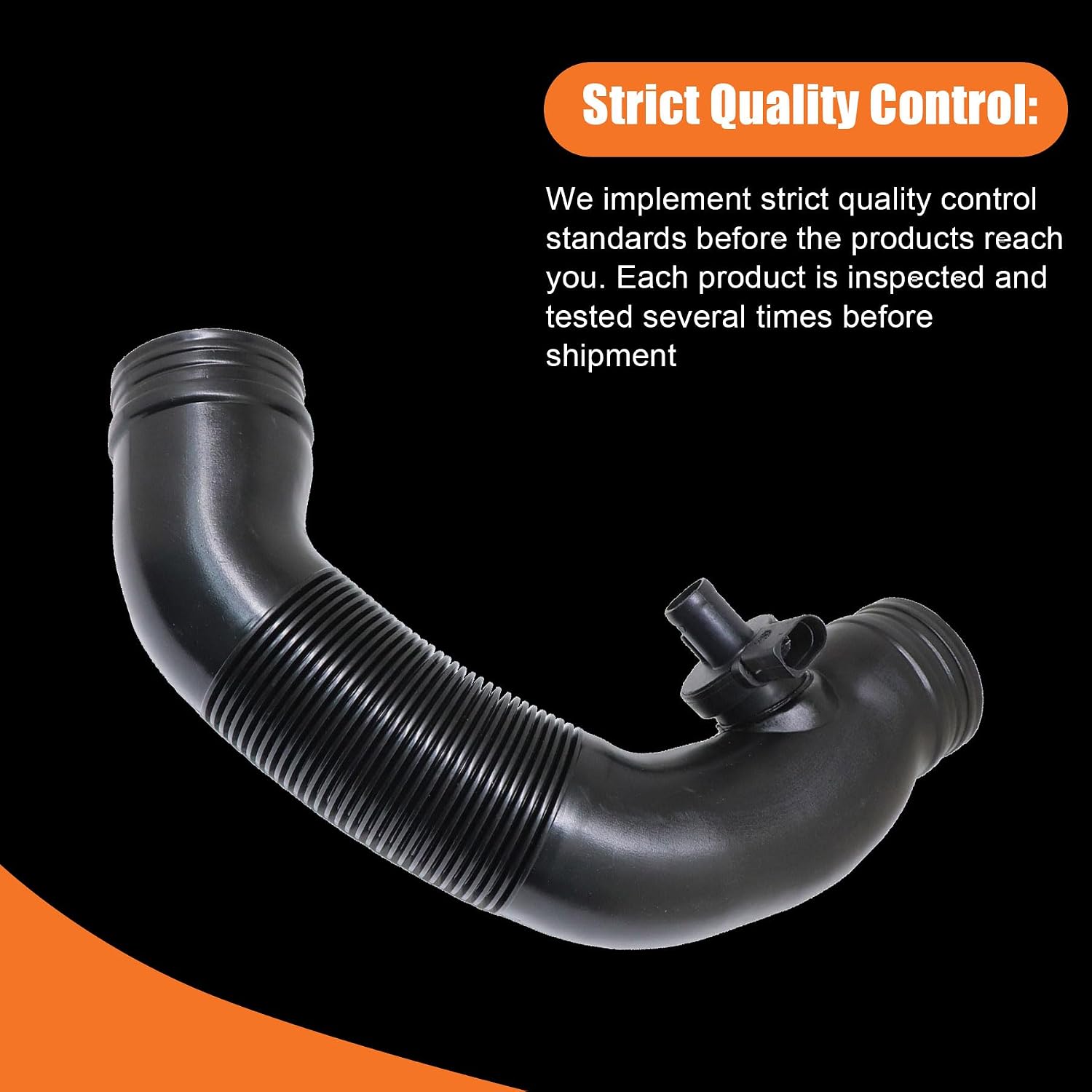 XQSMWF Engine Air Tube Intake Exhaust Hose Fit for VW Jetta 2011-2017/Magotan 2007-2011/Sagitar 2006-2012/Touran 2004-2019/Caddy 2004-2015 Fit for Skoda Octavia 2007-2017 1TD129684G 1TD-129-684-G
