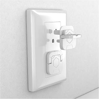 4our Kiddies Baby Proof Outlet Covers (60 Pack) - Child Safety Plug Protectors Prevent Electrical Shocks