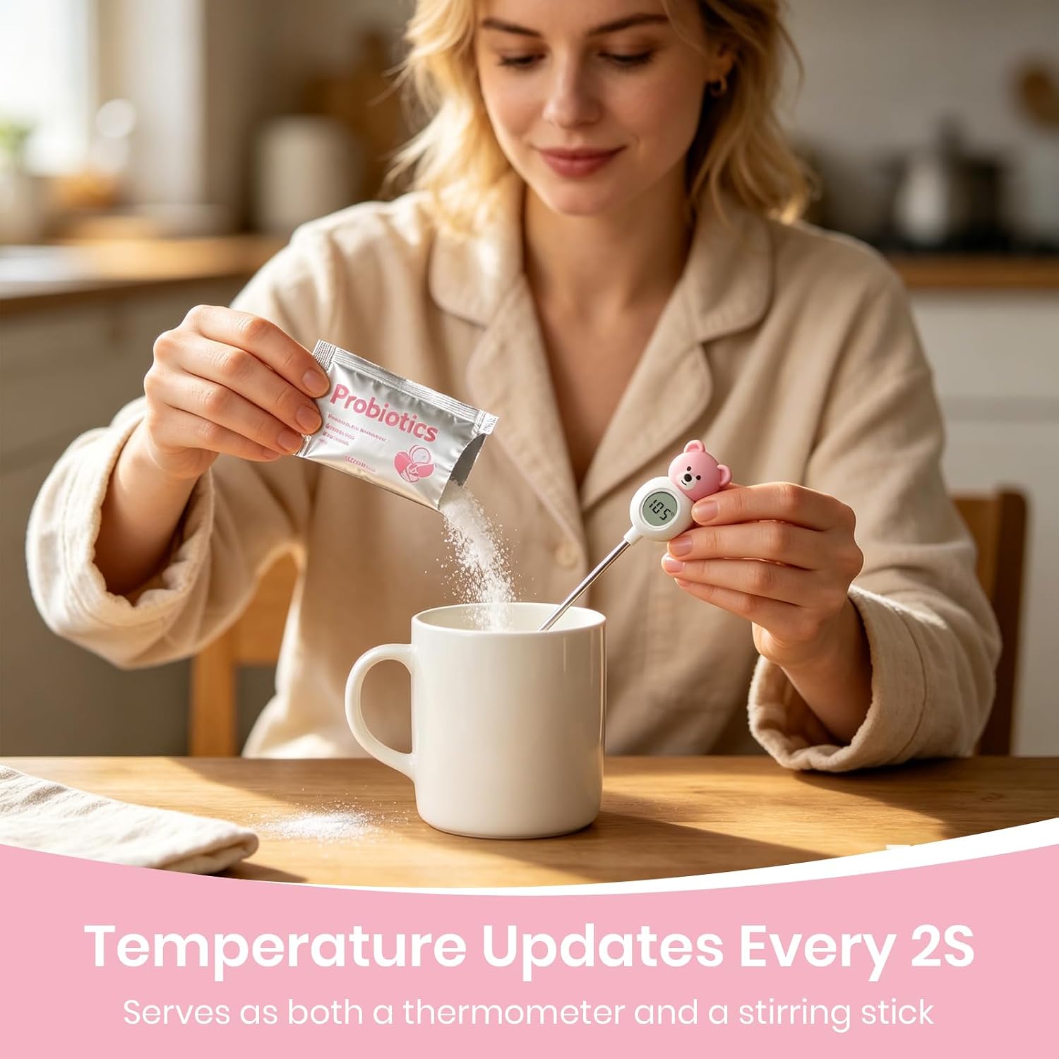 Instant Food Thermometer Digital with High Definition Digital Display