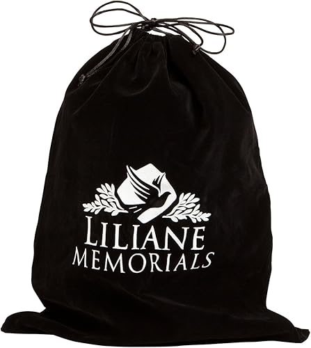 Miniatura 5 de Urna funeraria de flor rosa - Urna de cremación para cenizas humanas - Latón - Adecuado para entierro o nicho de cementerio - Modelo Rose Lisette -