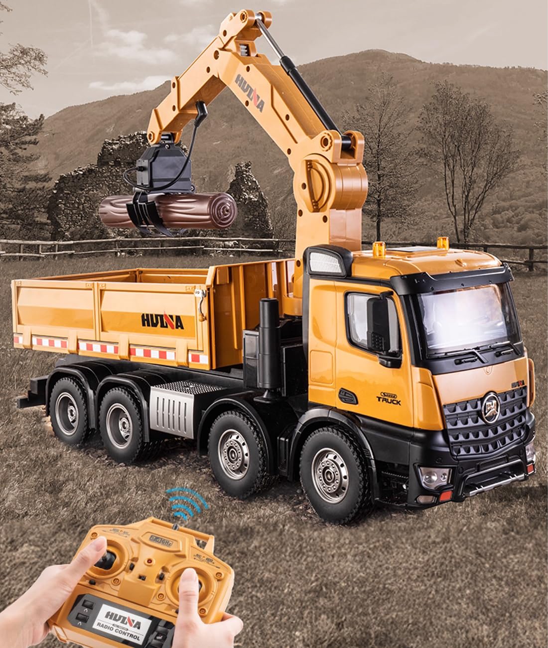 Amazon.co.jp: Topsky ラジコンダンプカー ラジコン 合金強化版 RC 2.4
