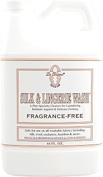 Le Blanc Fragrance-Free Silk & Lingerie Wash Luxury Laundry Cleanser for Delicates - 64 oz. 1 pack