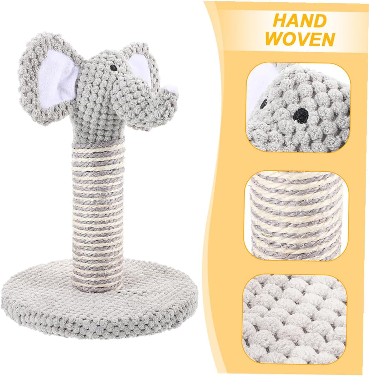 Cabilock 2pcs Cat Scratching Post and Climbing Tower Set with Sisal Surface Small Indoor Cat Scratcher for Kittens