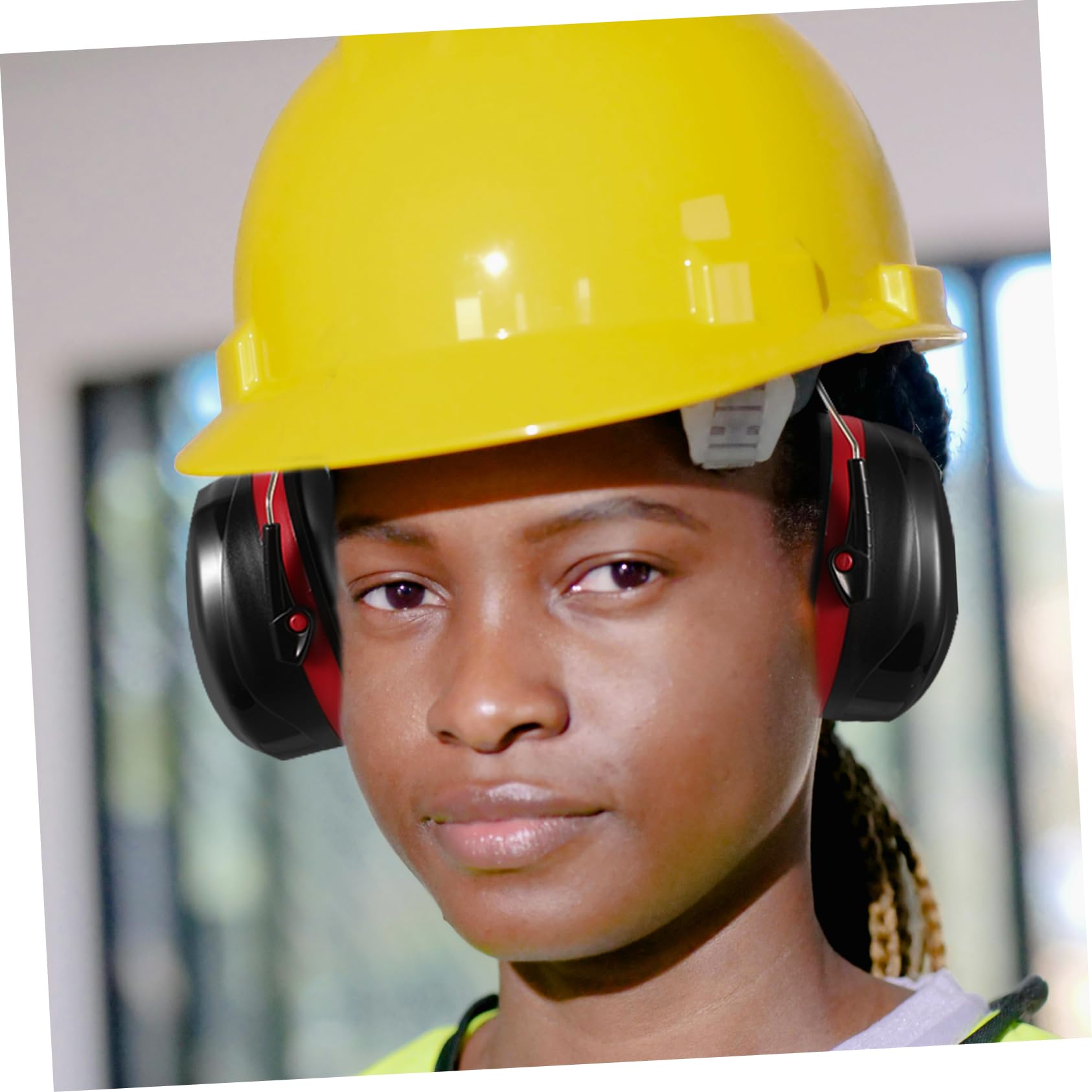 4 Piezas Auriculares Antiruido Ajustables Protección y Ambientes Ruidosos Earmuffs de Reducción de Ruido Estudio y Material Seguro y Cómodo