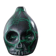 Screaming Aztec Death Whistle - 126+ dB Ceramic Whistle, Loudest Death Whistle Perfect for Halloween & Dias De Los Muertos Black + Green