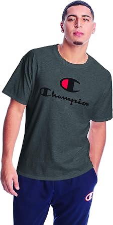 Champion Mens Double Logo Classic T-Shirt