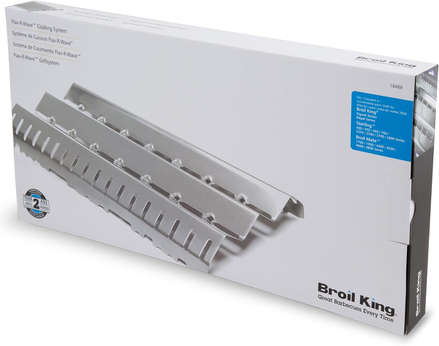 Broil King 18488 Stainless Steel Flav-R-Wave Heat Tent, Large