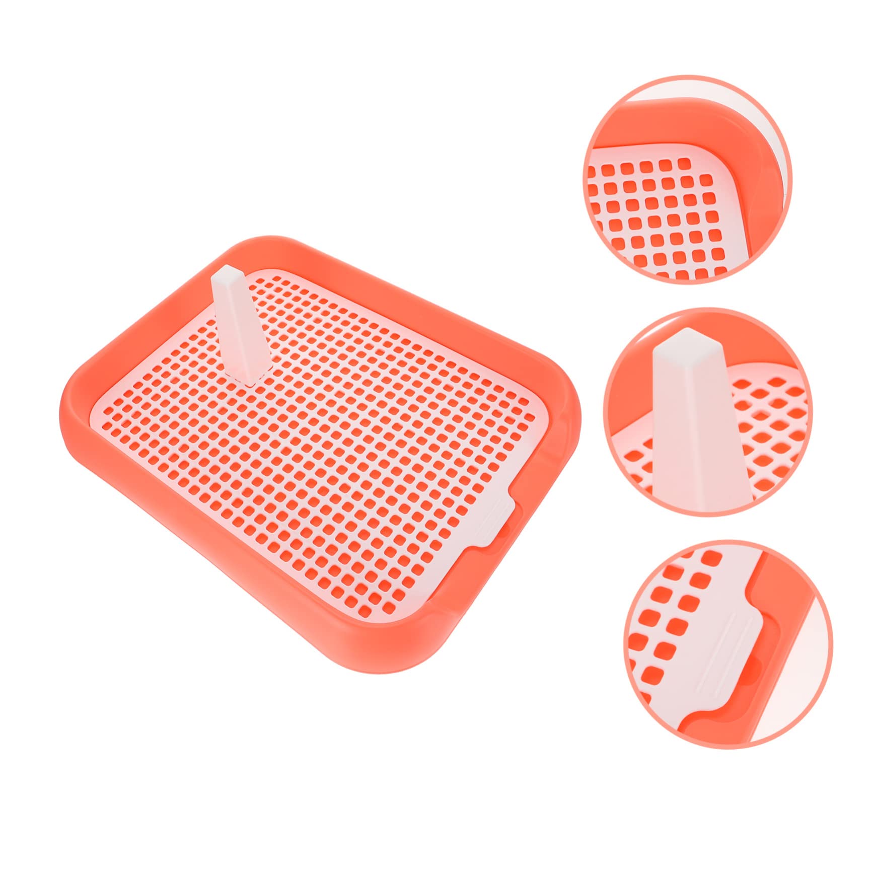 CIYODO Training Toilet for Dogs Mesh Pet Toilet Puppy Sit Pad Grid Design Easy to