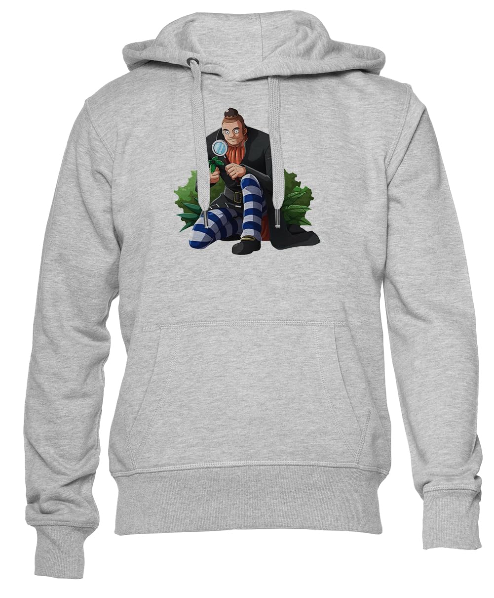 Mont Blanc Noland Czarna Bluza Unisex Z Okrągłym Dekoltem Unisex Grey Hoodie Crewneck