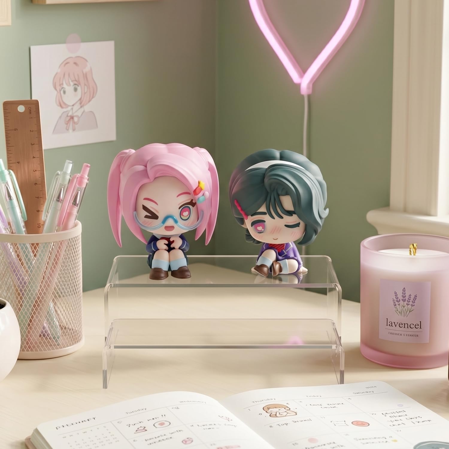 YJacuing Alien Stage Anakt Arts High School Blind Box Figur (ganzes Set) | Zombie Stage, AAHS-Serie, Zomst, Alnst, offizielle Figur, Anime-Merch, Heimdekoration