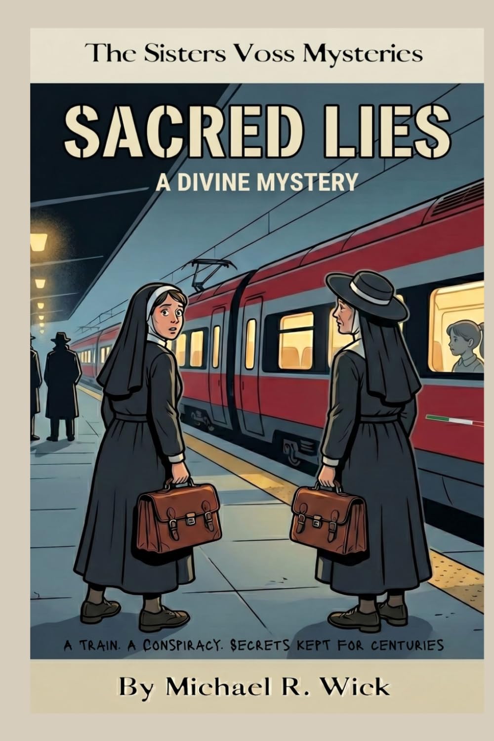 Sacred Lies: A Sisters Voss Cozy Mystery — Two Nun Sleuths, Ancient Church Secrets, and a Race Across Italy (The Sisters Voss Mysteries)