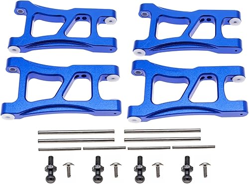 Juego de brazos de suspensión de aleación para Traxxas 1/18 LaTrax Teton Desert Prerunner - Reemplaza la parte 7630