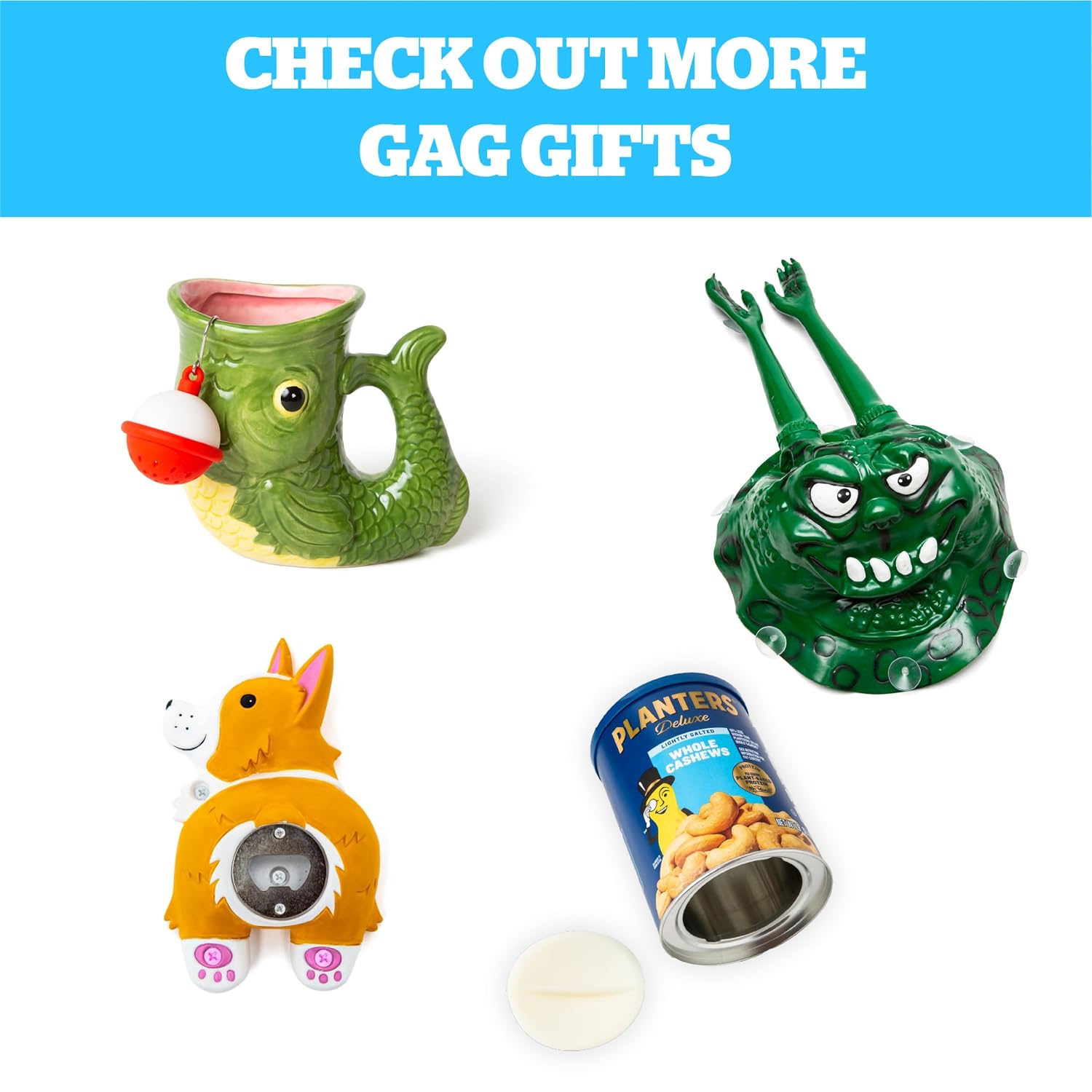 BigMouth Inc. Funny Farting Bank with Fart Sound, Funny Gag Gift, 6 Different Sounds Piggy Bank thumbnail 6