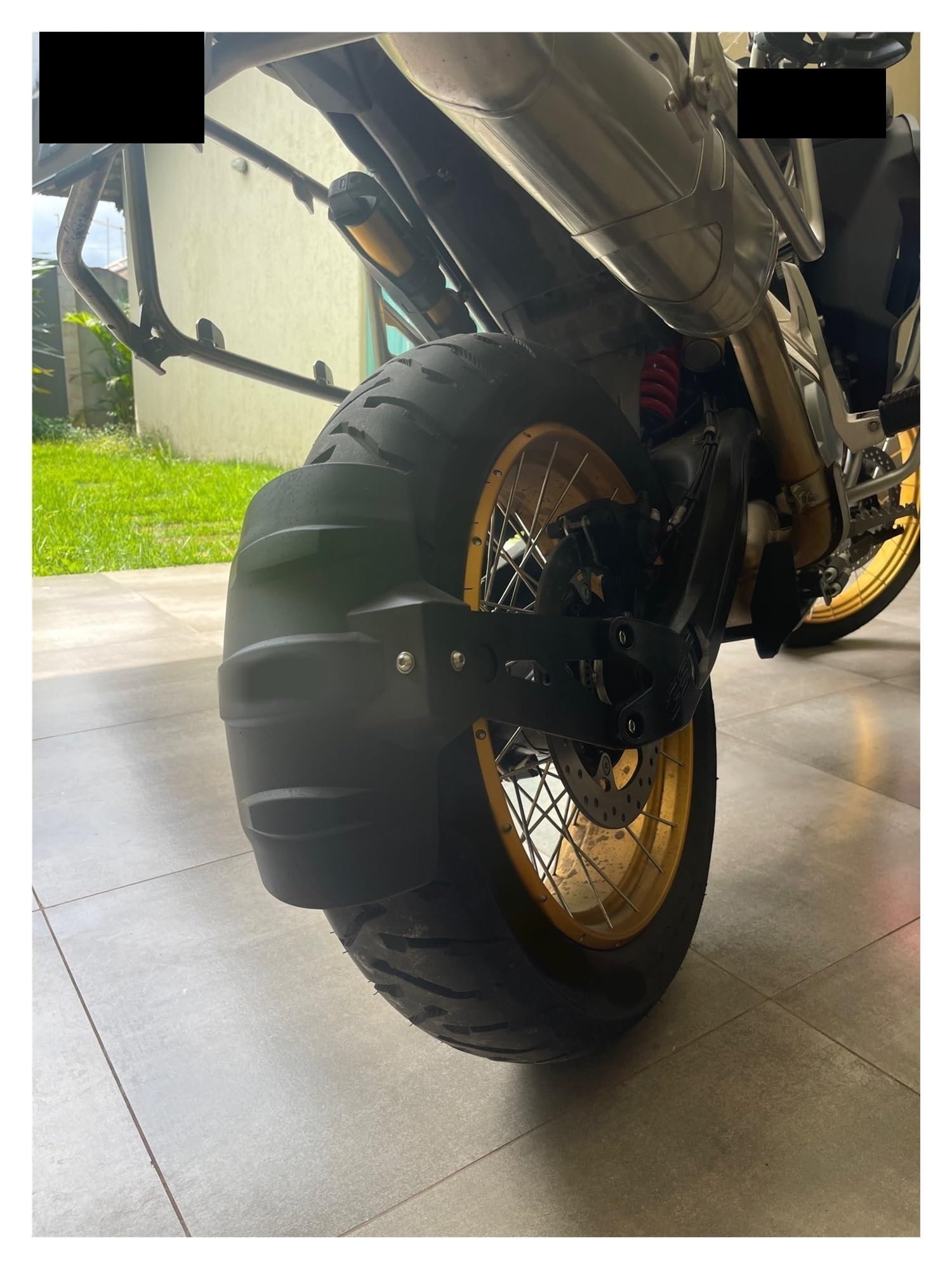 Parafango Moto Moto Ruota Hugger Parafango per BMW F850GS F750GS F850GSA per ADV 2018-2022 Parafango Posteriore Fango Copertura Hugger Paraspruzzi Guardia Paraspruzzi