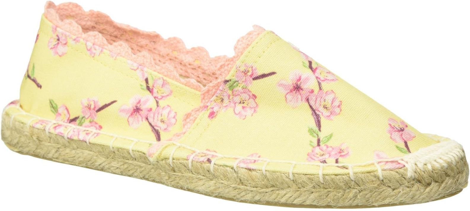 Blossom Espadrille, Yellow, 13