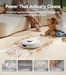 NARWAL Freo Z10 Turbo Robot Vacuum and Mop Combo, 25,000Pa Powerful Cleaning for Every Surface, Tangle-Free for Pet Hair, Smart Obstacle Avoidance, Self-Emptying, Mop Washing, for Carpet & Hard Floors