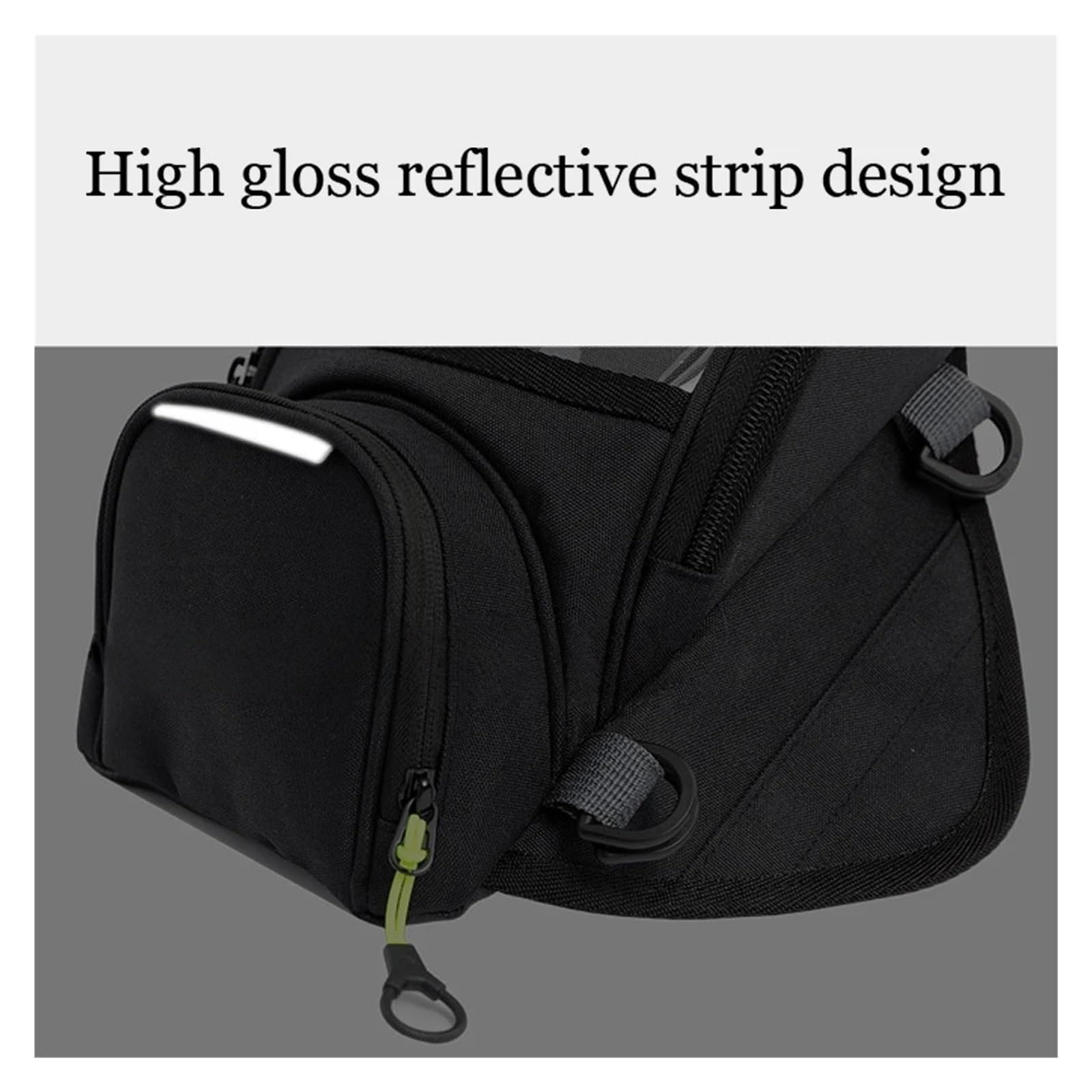 Sacoche Réservoir Tactile pour CL500 CL Sacoche De Réservoir pour Moto Magnétique Tactile Sac Protection pour(L)