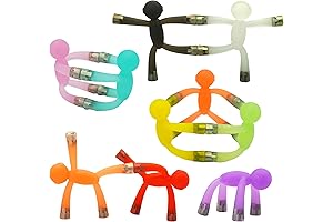 Boxgear 10 Pcs Mini Man Magnetic Toy: Fun Magnet Games for Kids 8-12