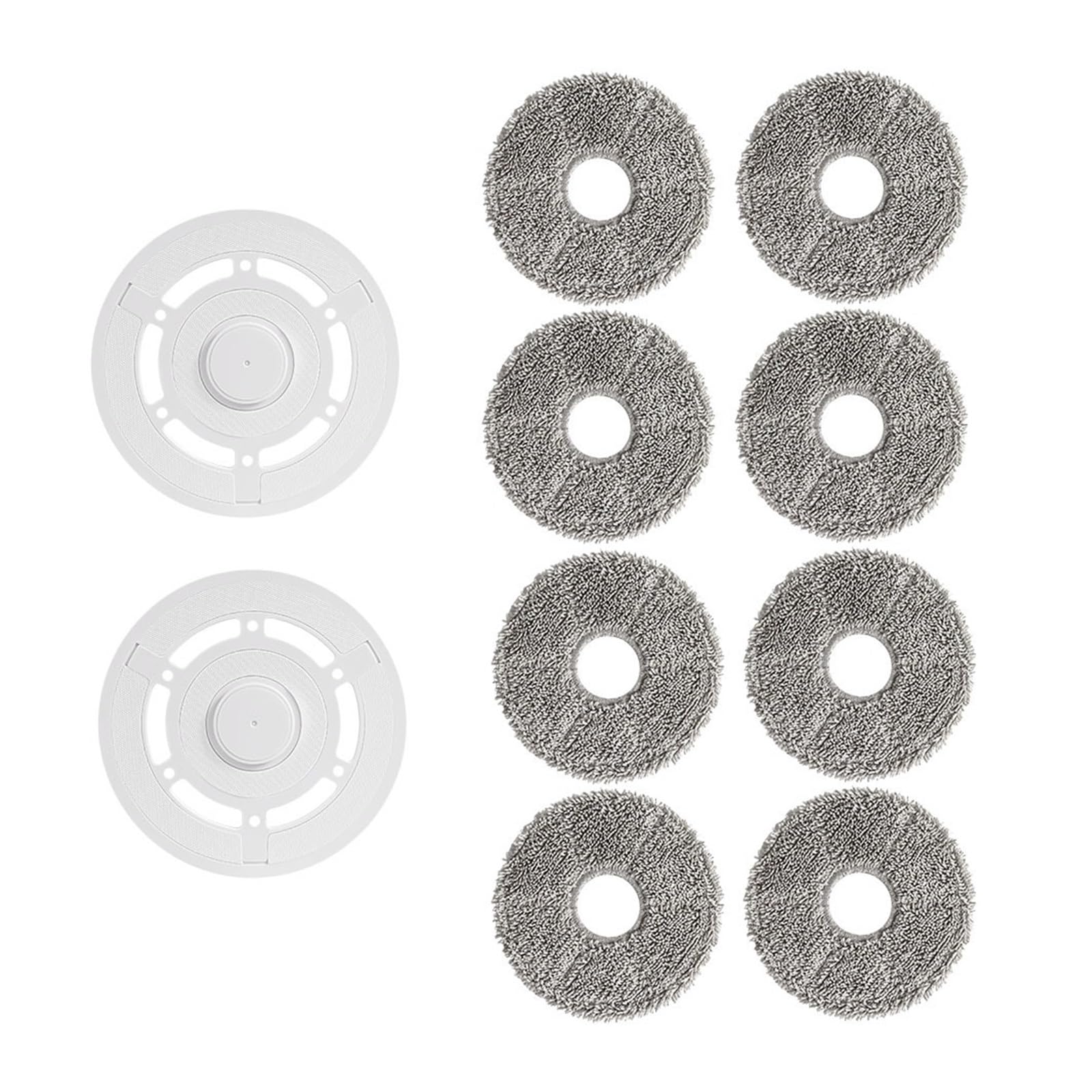 FCOIN Rag Holder Accessories ，Compatible for Ecovacs，Compatible for DEEBOT, T10 OMNI/TURBO/X1 OMNI/TURBO/X1S PRO Spare Mop Cloth Robot Vacuum cleaner parts(G)