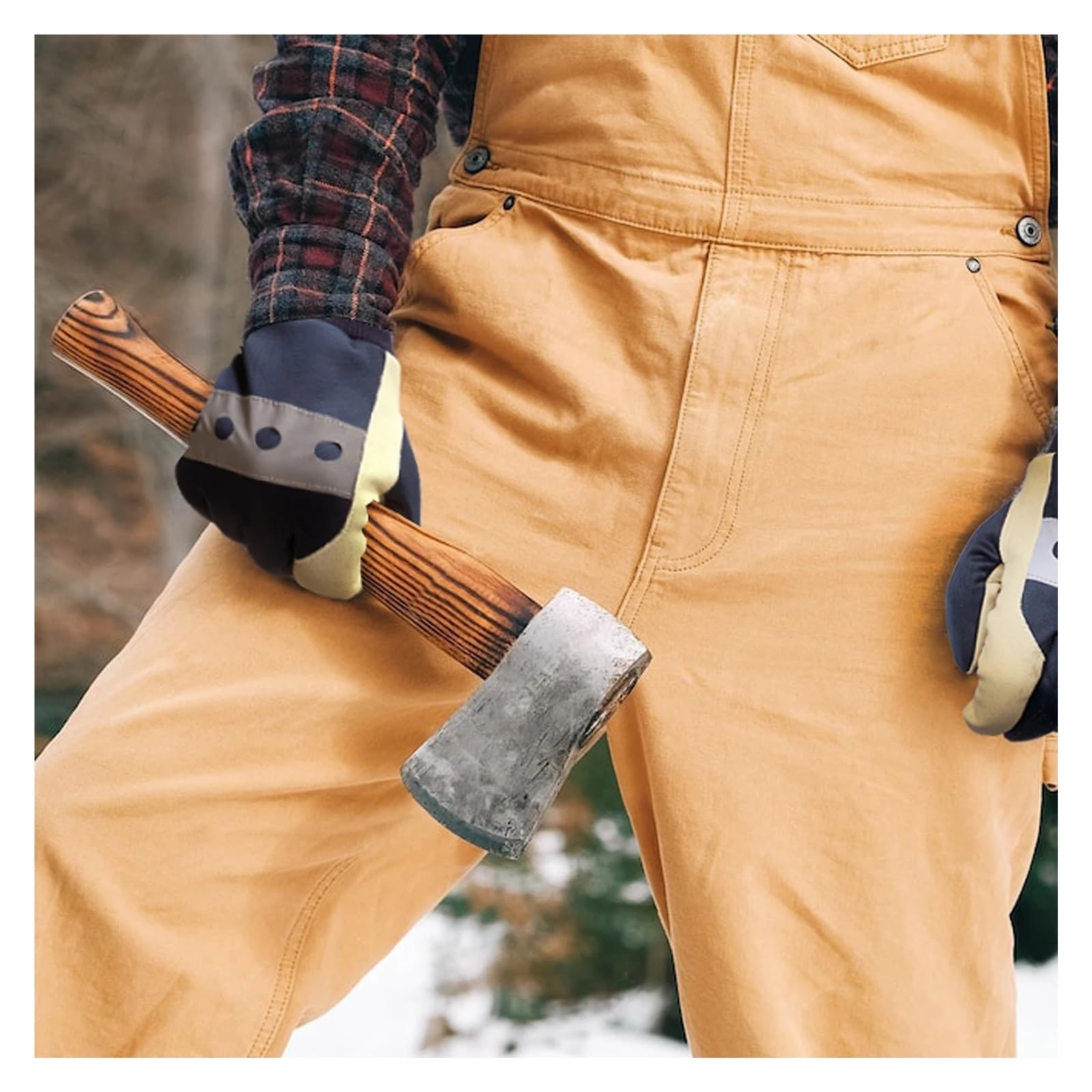 Guanti Da Giardinaggio Guanti Da Lavoro Guanti Da Giardino Guanti Di Sicurezza A Tutto Tondo Palmo Sintetico Con Imbottitura Rinforzata Sul Cavallo Del Pollice Che Offre Protezione Respirabile Comodo(
