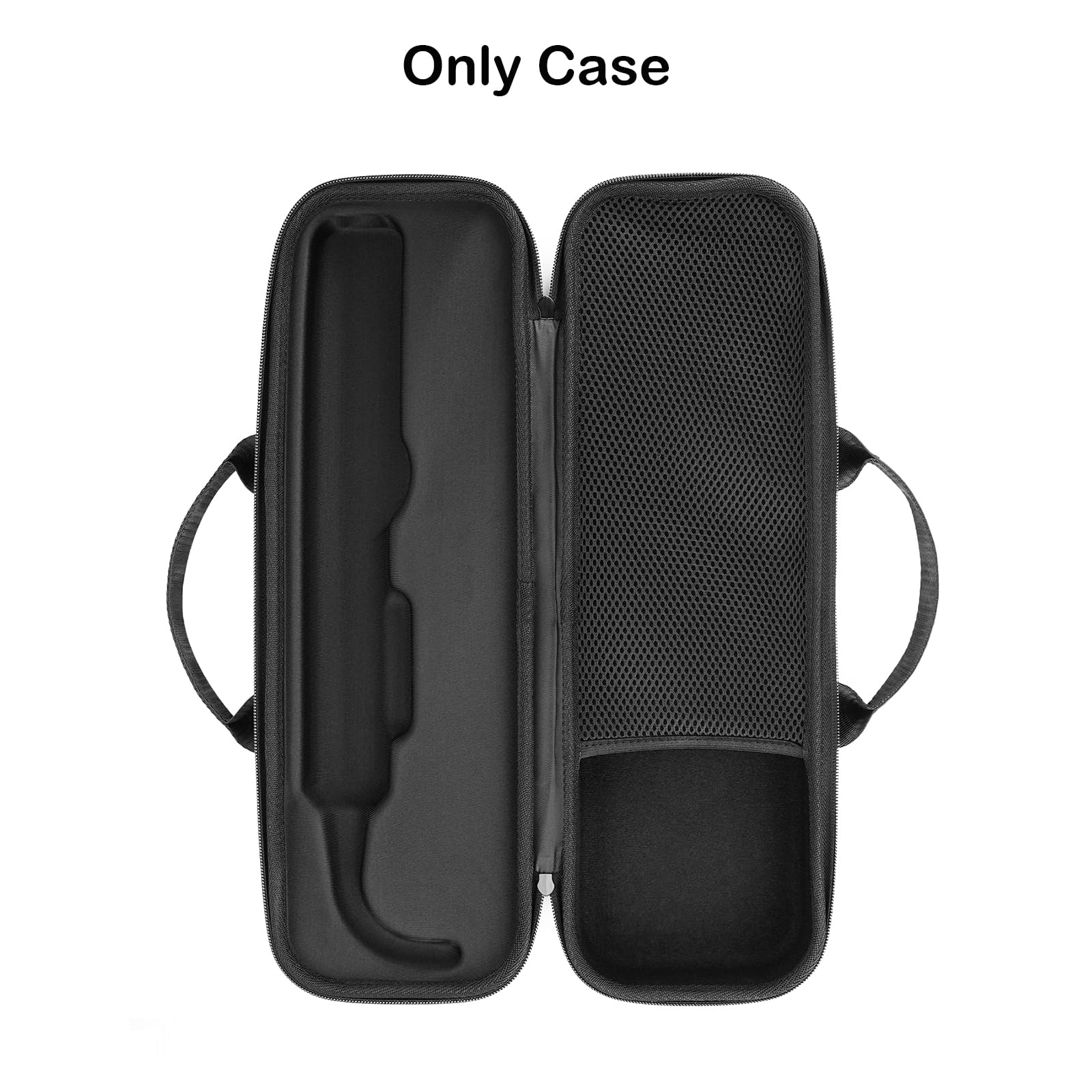 POFIBO Funda Rígida de Viaje para Dysons Airstrait HT01 - Bolsa de Viaje Portátil a Prueba de Golpes, Funda Protectora Portátil para la Plancha de Pelo para Dysons Airstrait
