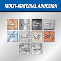 Vista 4 de Phenoseal Does It All Vinyl Adhesive Caulk, Translucent, 5.5 oz (7079807027)