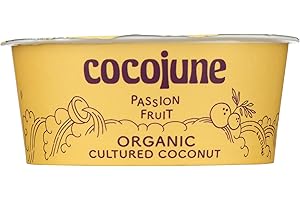 Cocojune Organic Passion Fruit Coconut Milk Yogurt, 4 OZ