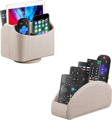 Fanousy Soporte giratorio para control remoto + soporte para control remoto de TV