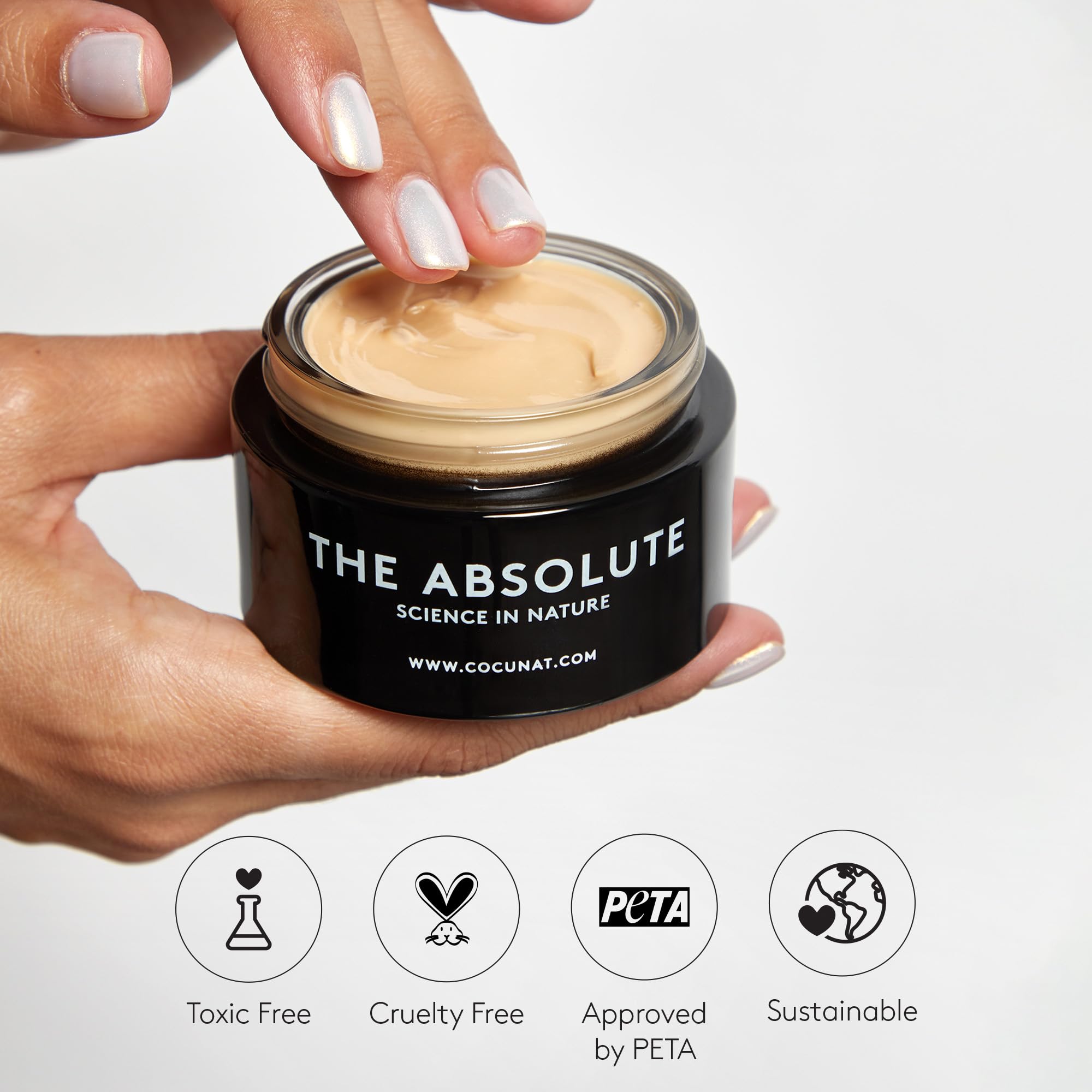 COCUNAT - Crème Visage Anti-âge - Agit contre les Rides, les Taches, la Fermeté et la Luminosité - Tous Types de Peau - 50ml - The Absolute