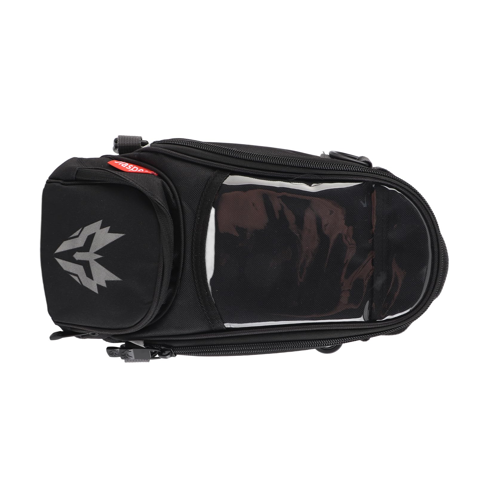 Naroote Motorrad-Tankrucksack, Navigationspaket, verschleißfest, große Kapazität, multifunktional (GREY)