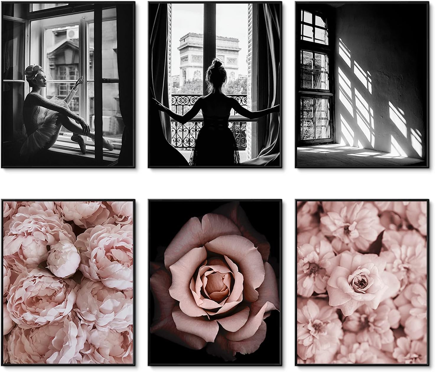 Floral Trendy Posters Set