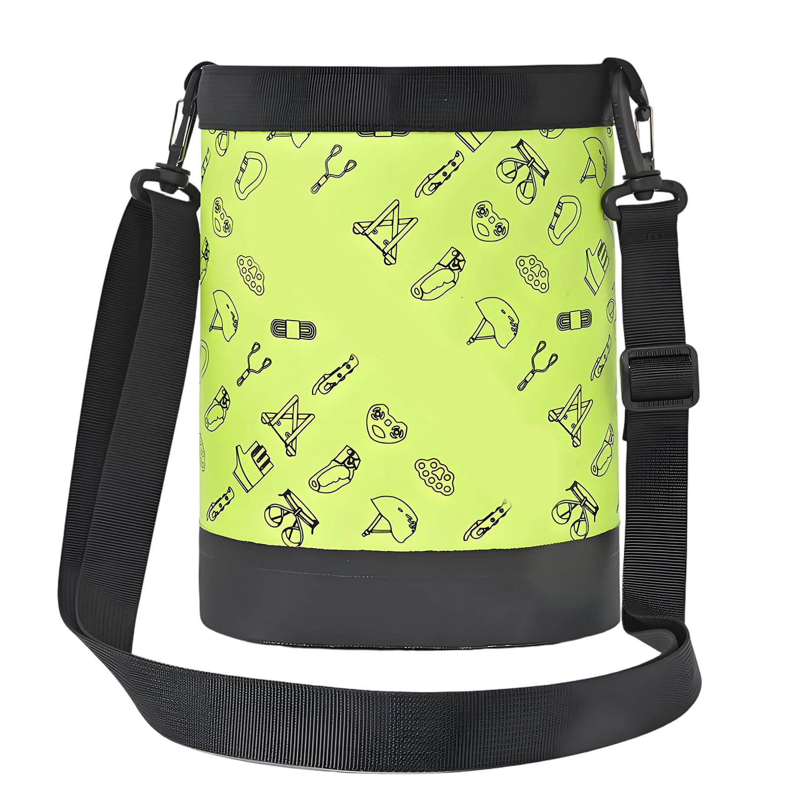 Detachable Arborist Gear Storage Bag Outdoor Equipment for High Altitudes Climbing Equipment Carriers Drawstring Bag for Mountaineering Hiking